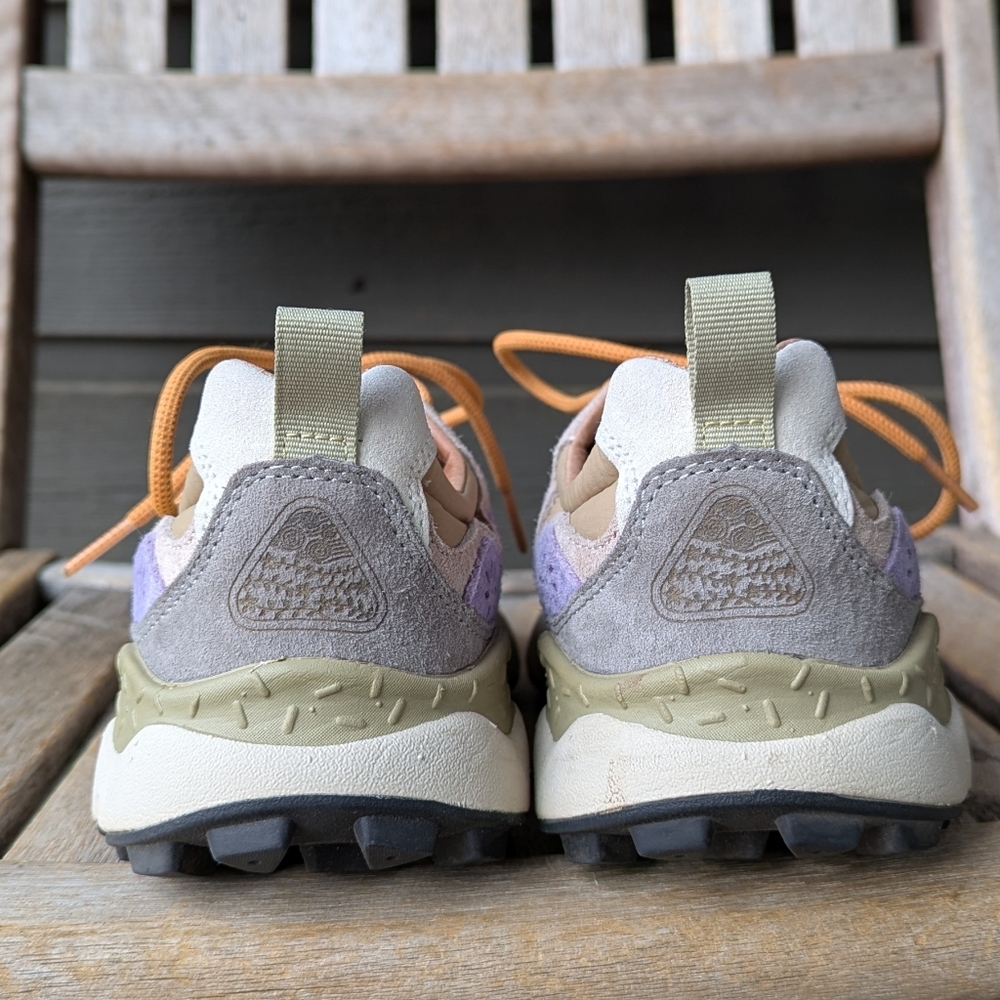 Flower Mountain Yamano 3 Uni Sneakers Rocky / Lilac Violet Women's US 7 - Picture 4 of 12